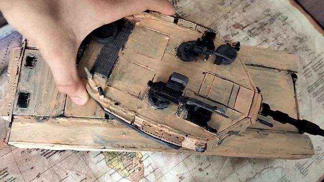 ТАНК М 1 А 2 SEP ABRAMS из пластилина смотреть онлайн