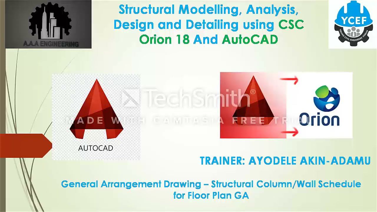 General Arrangement Drawing – Structural Column/Wall Schedule for Floor Plan GA смотреть онлайн