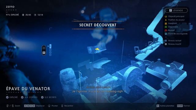 Star Wars Jedi: Fallen Order - SECRET Zeffo : Epave du Venator 3/3 + Capsule de Stim Supplémentaire смотреть онлайн