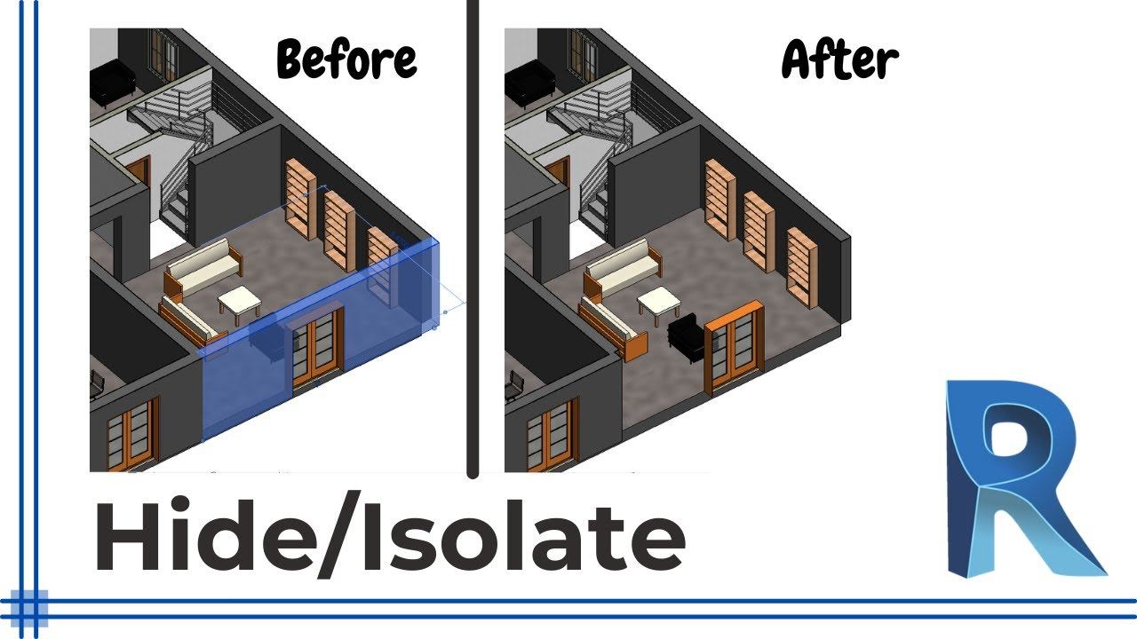 Revit - How to Hide and Isolate elements смотреть онлайн