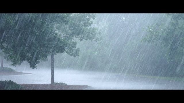 Defeat Insomnia with Heavy Rain and Loud Thunder Sounds - Rain Sounds for Sleeping, Healing, смотреть онлайн