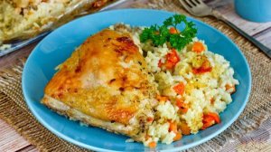 Рецепты без заморочек – «туз в рукаве»! КУРИЦА С РИСОМ И ОВОЩАМИ В РУКАВЕ