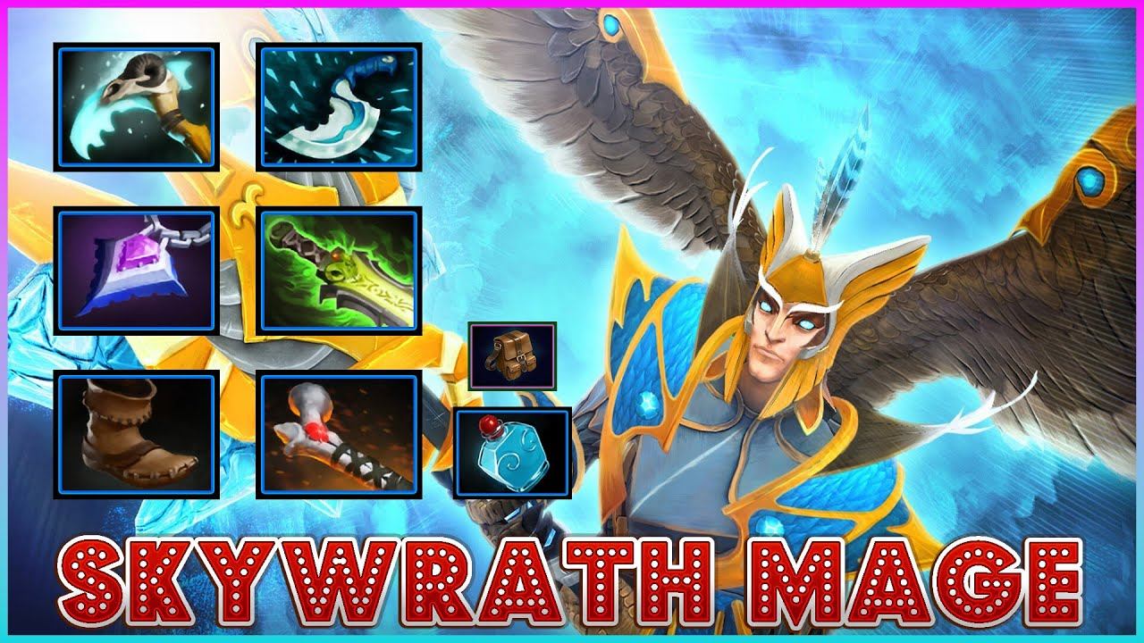 Skywrath Mage - Dota 2 Gameplay [Pro League] смотреть онлайн