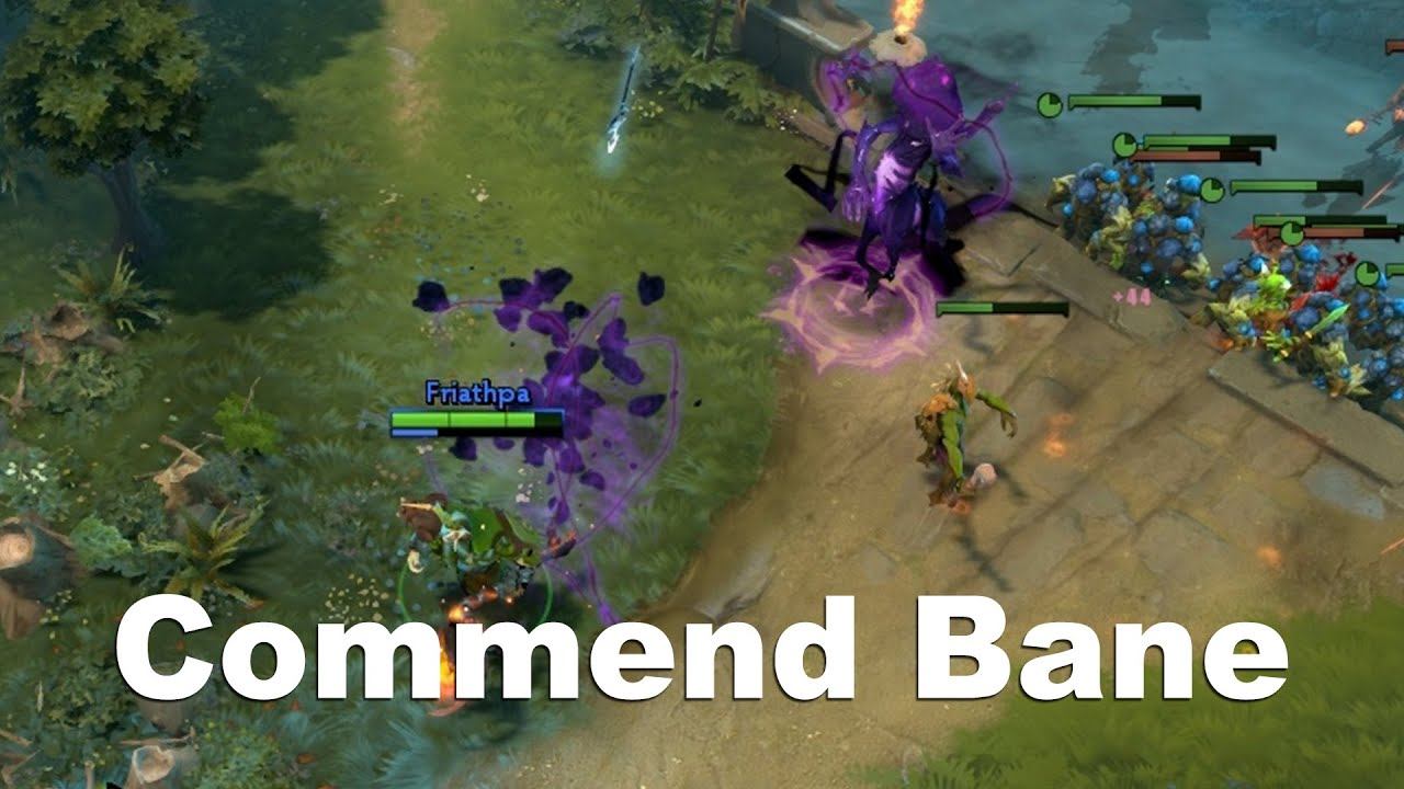 Commend bane Dota 2 смотреть онлайн
