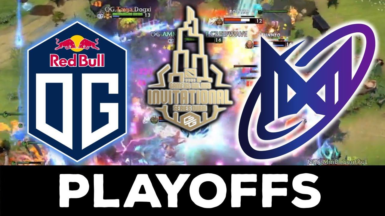 CRAZY PLAYOFFS !!! OG vs NIGMA GALAXY - GAMERS GALAXY: Dota 2 Invitational Series Dubai 2022 смотреть онлайн