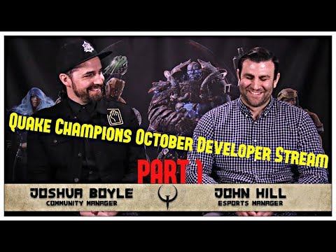 Quake Champions October Developer Stream - Part 1 смотреть онлайн