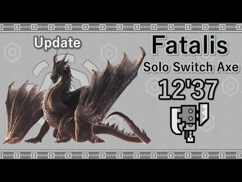MHWIB - Fatalis 12'37 Solo Switch Axe смотреть онлайн