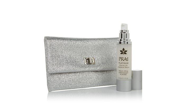 PRAI Platinum Firm Lift Serum and Clutch смотреть онлайн
