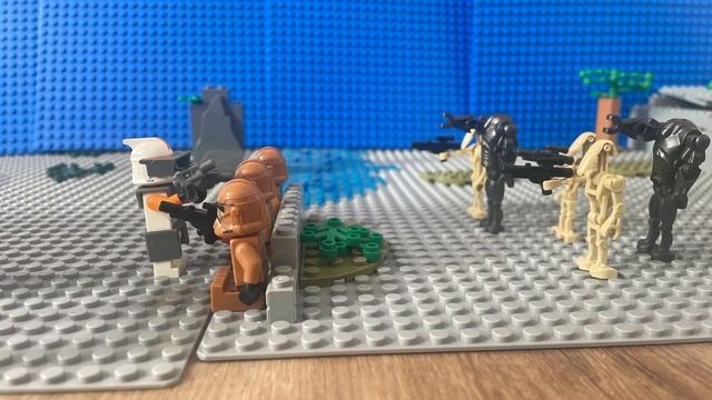 Geonosian Trooper vs. Droids, Lego Stop Motion смотреть онлайн