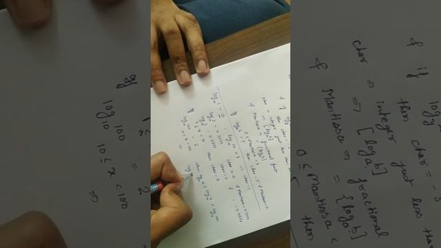 Logarithm characteristics and mantissa смотреть онлайн