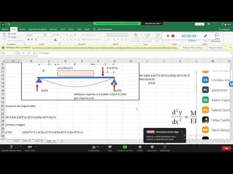 ANALISIS ESTRUCTURAL (DOBLE INTEGRACION Y AREA DE MOMENTOS) смотреть онлайн