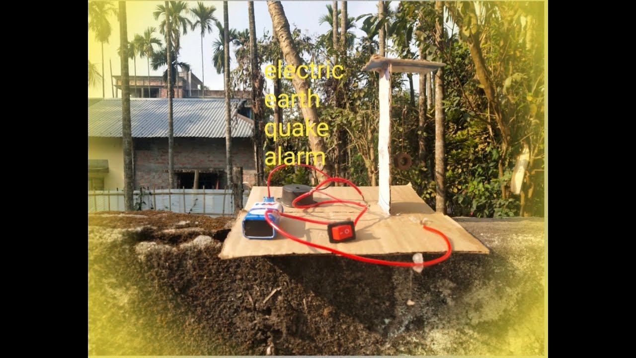 How to make a electric earth quake alarm смотреть онлайн