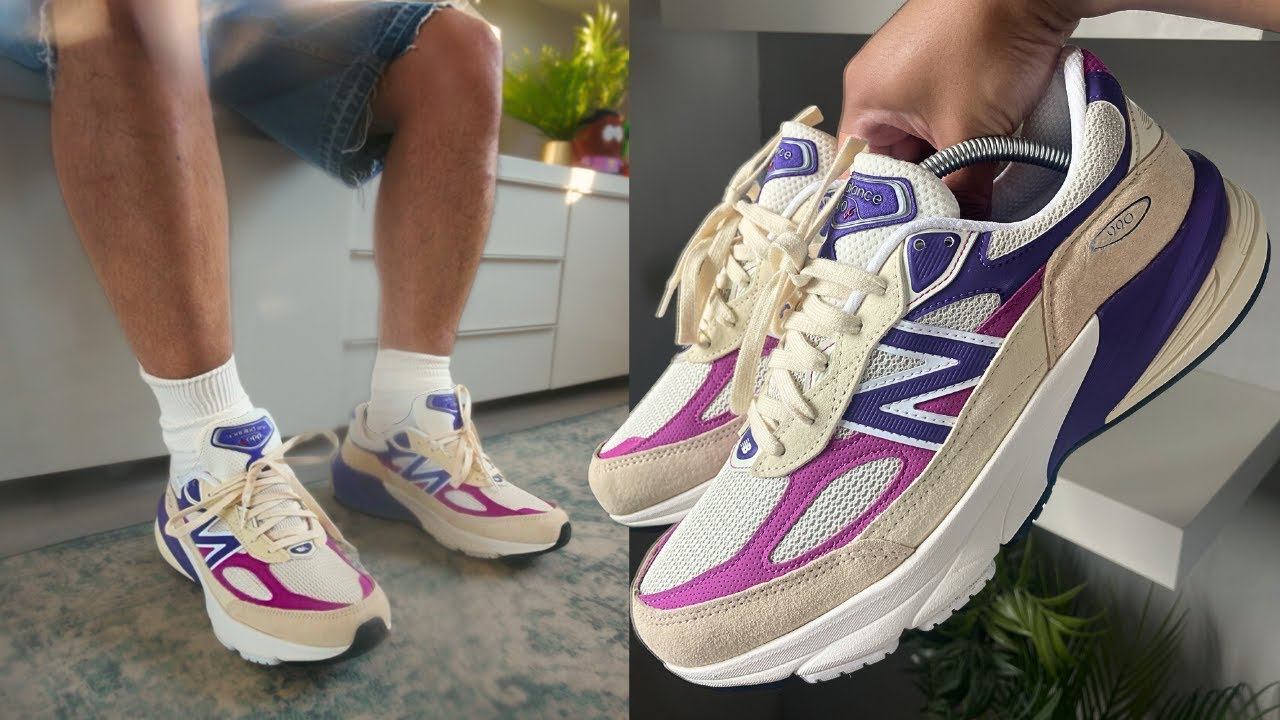 New Balance 990v6 Magenta Pop / Purple | review & on feet смотреть онлайн