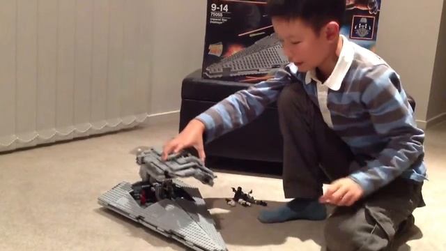 Lego Star Wars Imperial Star Destroyer 75055 Review Summer 2015 смотреть онлайн