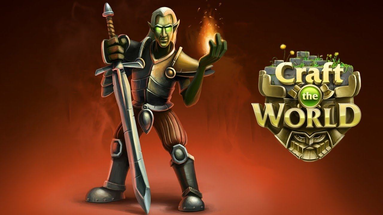 Прохождение Craft The World - Лесной биом - Прошел в кооперативе - Часть #115 смотреть онлайн