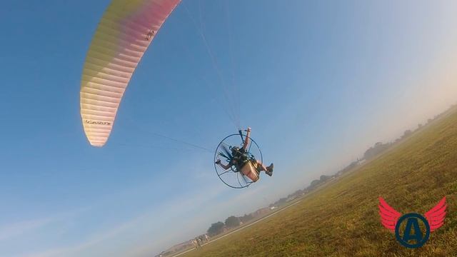 EXTREME Amazing Close Up Drone Footage - Aviator PPG - Ozone Power Spyder 3 смотреть онлайн