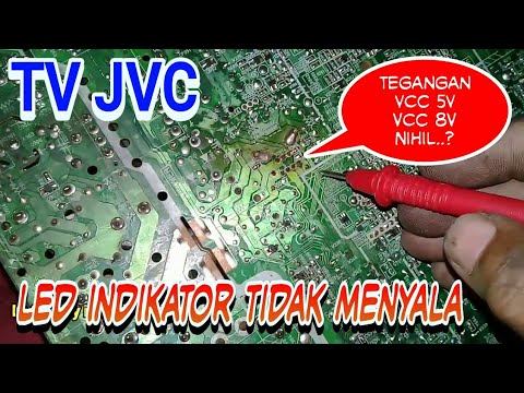 TV JVC Mati Dan Lampu Indikator Tidak Menyala
