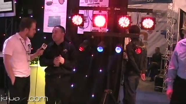 CHAUVET 4PLAY LED LIGHTING AT NAMM 2010 WITH IDJNOW смотреть онлайн