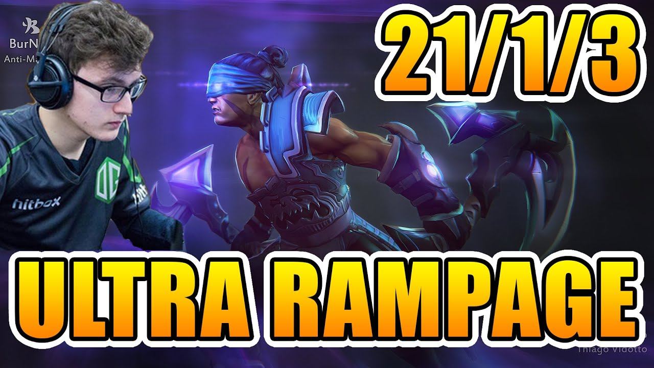 Miracle- Dota 2 [Anti-Mage] - OMG, ULTRA RAMPAGE смотреть онлайн