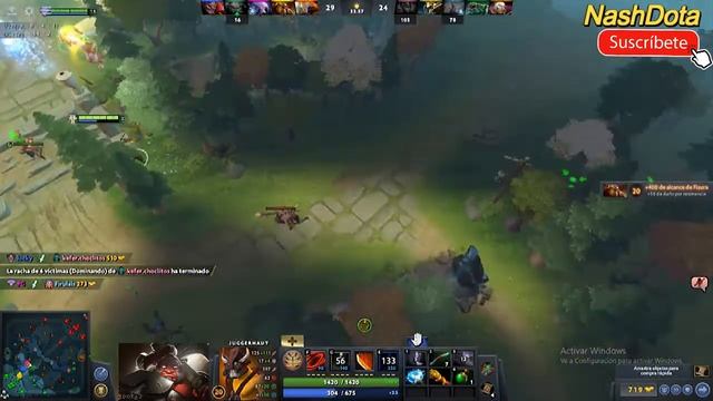 Dota 2 - New 7.24 Juggernaut Carry Basic Guides Items Build Recommended Winner смотреть онлайн