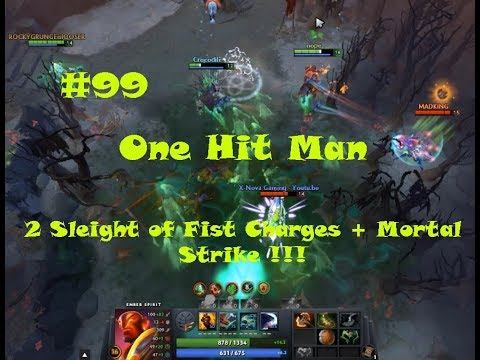 #99 One Hit Man - [2 Sleight of Fist Charges + Mortal Strike ] | Dota 2 Ability Draft смотреть онлайн
