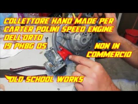 Collettore Hand Made "Dell'orto PHBG 19 DS / Polini Speed Engine" Piaggio Ciao - extreme mods here смотреть онлайн