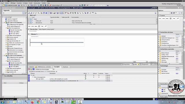 S7 communication: Get & Put avec Cpu S7-1200 Siemens смотреть онлайн