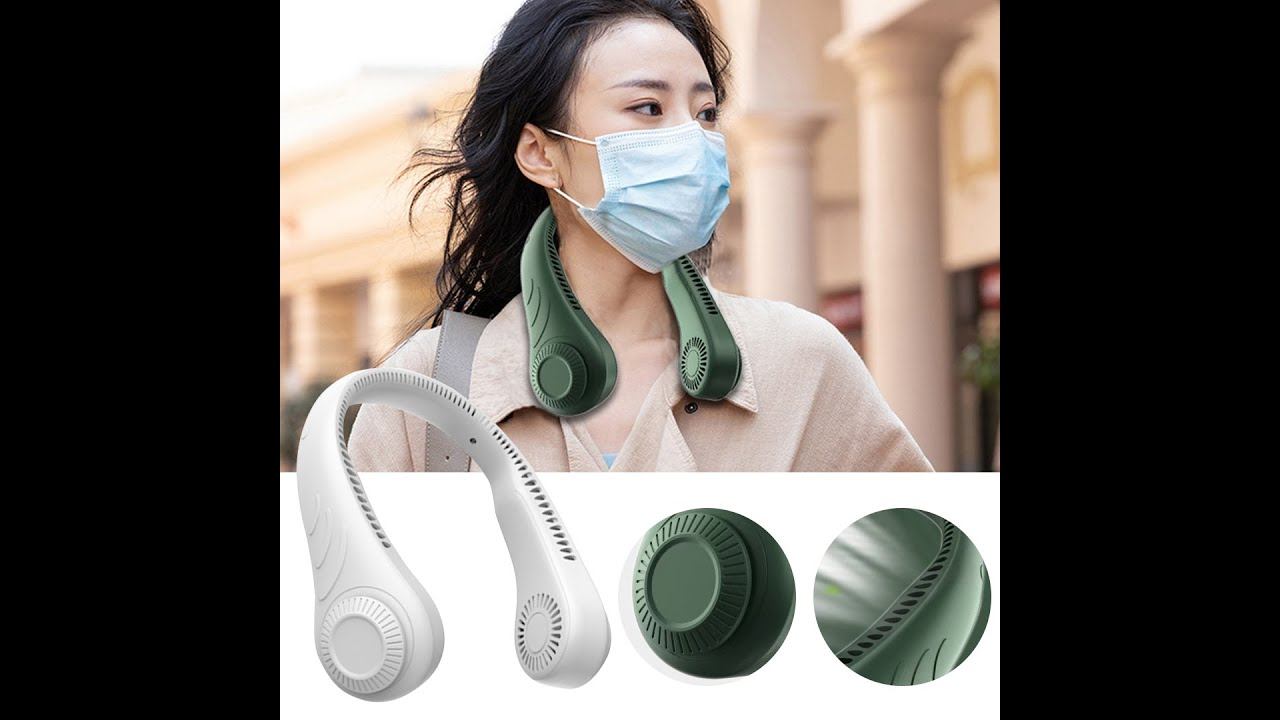 Neck Fan, 360° Cooling, Cooling in 3S, Lightweight, Low noise смотреть онлайн