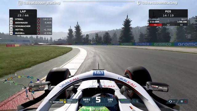 F1 2021 - Let's Score Points With Mick #12: 100% Race Belgium смотреть онлайн