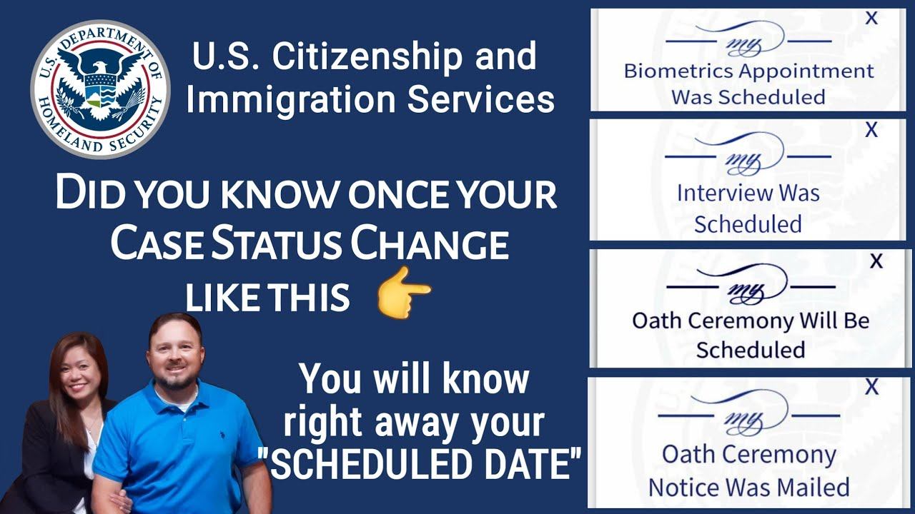 How to Find N-400 Interview Scheduled Date on USCIS | Oath Ceremony Date | Biometrics | jemliz vlog смотреть онлайн