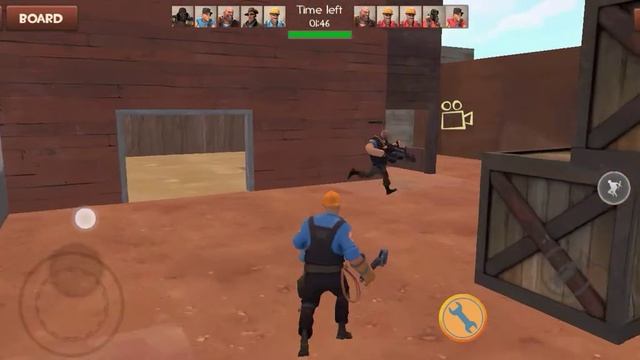 team of Fortress 2 Emulator on mobile game play part 3 ( playing as the engineer ) смотреть онлайн