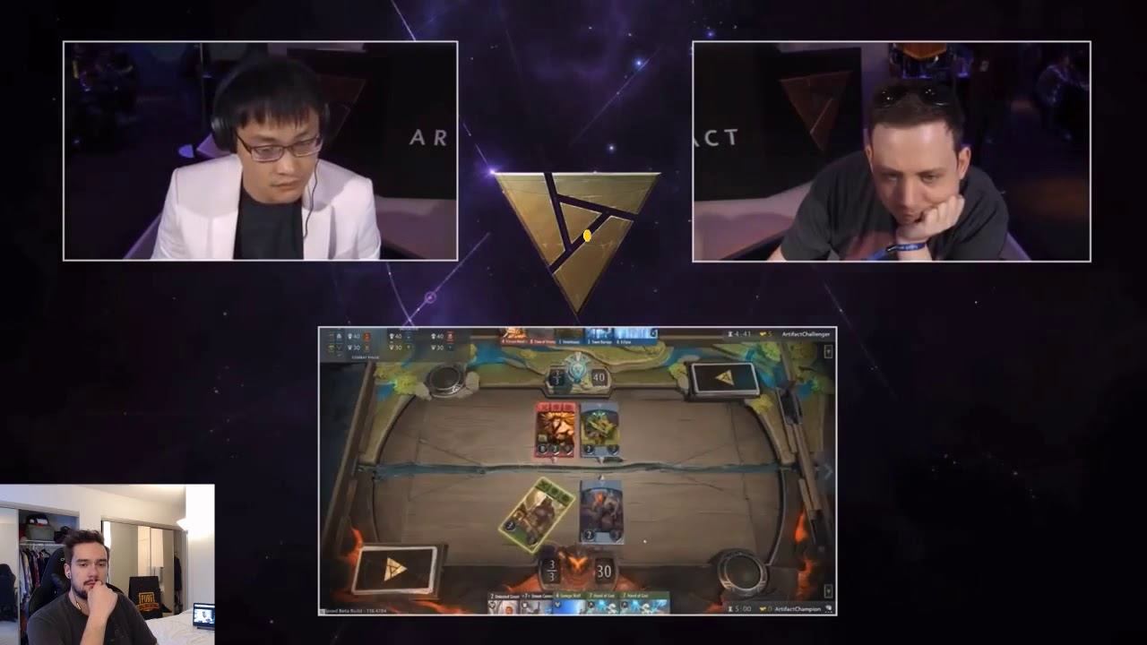 Artifact Gameplay & Analysis - Closed Beta Player Analyzes PAX, Ep. 2 ft Dabacabb смотреть онлайн