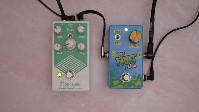 The Fart Pedal sent through 15 effects pedals - distortion, reverb, wah, delay, Microcosm and more смотреть онлайн