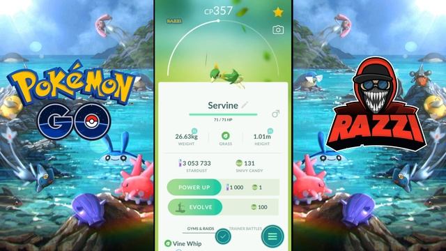 Evolving SNIVY TO SERPERIOR IN POKEMON GO GEN 5 смотреть онлайн