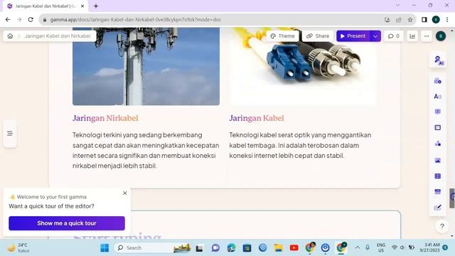 AI Presentasi Keren dengan Gamma App смотреть онлайн