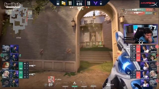 Streamers React to NUTURN Lakia Clutch Against VERSION1! (Ft. Shroud, AverageJonas, Hiko & Just9n) смотреть онлайн