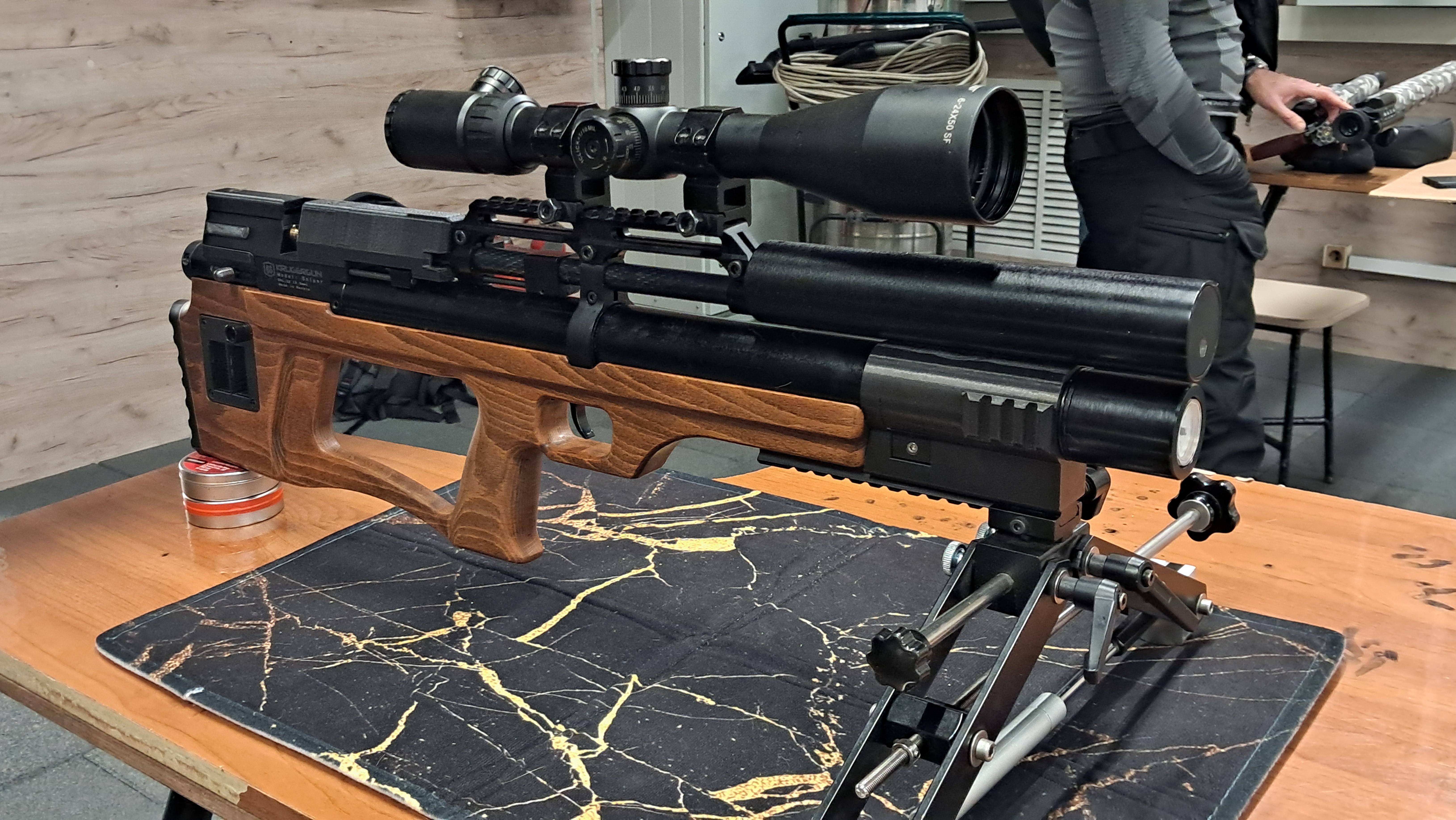 Крюгерка 5.5мм 91 выстрел в 082 МОА смотреть онлайн