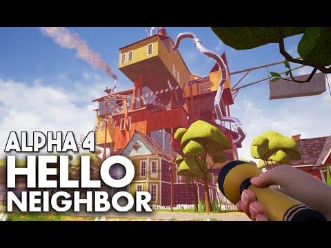 Hello Neighbor Alpha 4 ПРОХОЖДЕНИЕ #1 ЧАСТЬ смотреть онлайн