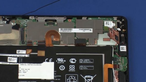 Replace the System Board | HP Pro Tablet 608 G1 | HP Support