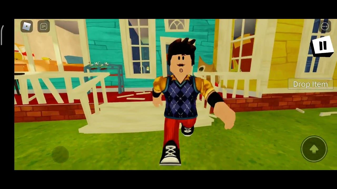 3 акт привет сосед roblox смотреть онлайн