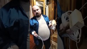 Самодельный шокер для забоя от 220