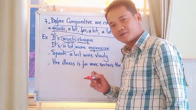 Far, Much, A lot, A bit, A little used before Comparative Form I English Grammar I Parts of Speech смотреть онлайн