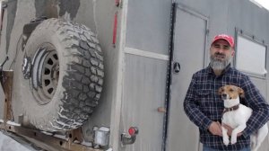 #16 Пластиковая дверь и дверной замок для каравана (прицепа). Прицеп дом на колесах своими руками.