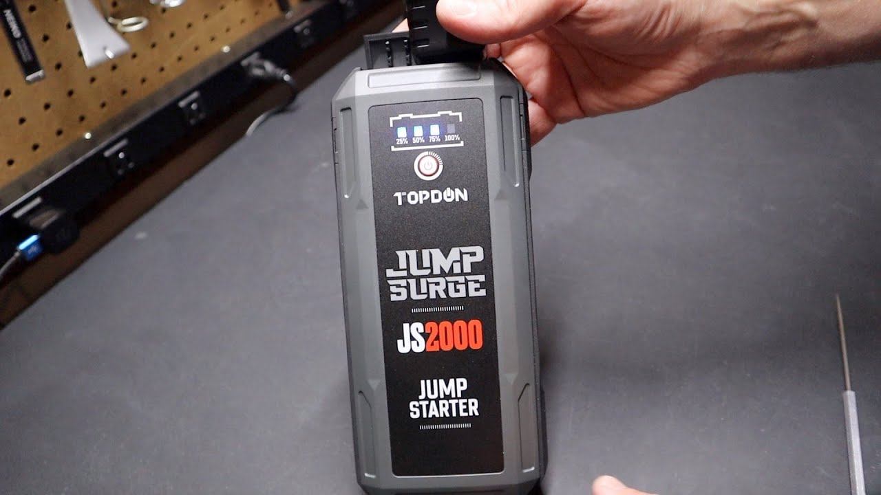 Best Car Jump Starter TopDon JS2000 - Jump Start a 6L Diesel or 8L Gas Engine смотреть онлайн