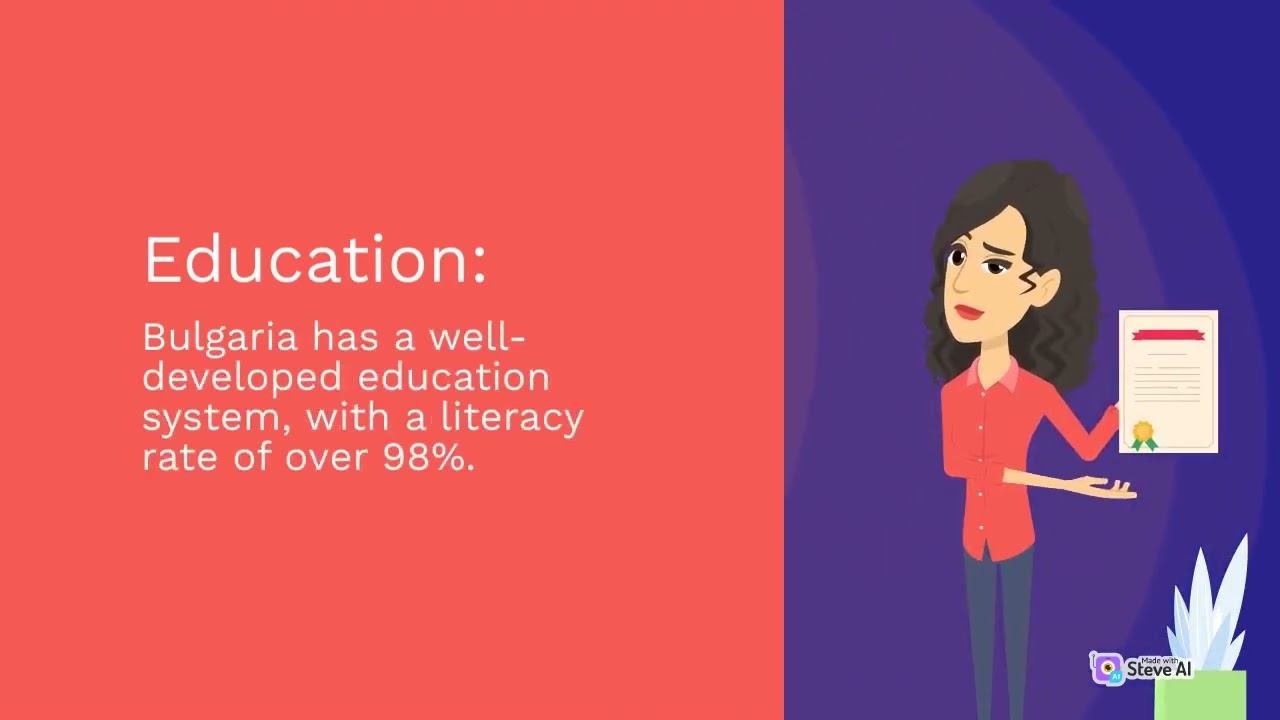 The Physical Features of the Bulgaria's Nations | H Geography смотреть онлайн