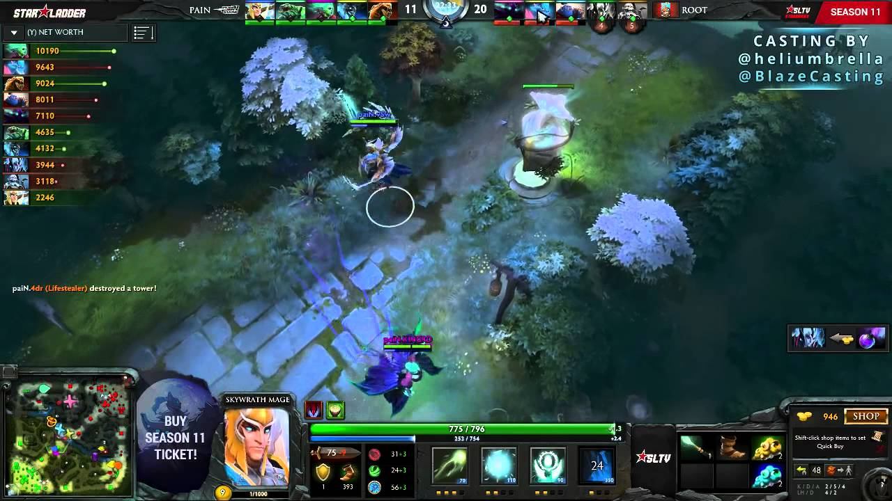 ROOT vs Pain (Starladder XI America - Groups) - Helium & Blaze смотреть онлайн