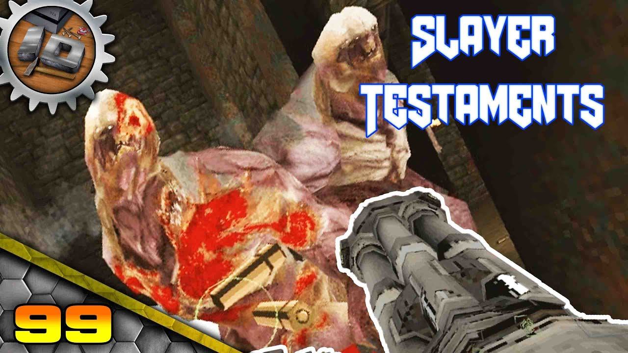 Slayer Testaments мод Quake Прохождение (Quake Maps Episode 1&2 The Realm of Black Magic) - Часть 9 смотреть онлайн