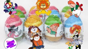 «Союзмультфильм Золотая коллекция» . Шоколадное яйцо с игрушкой сюрпризом. Конфитой.