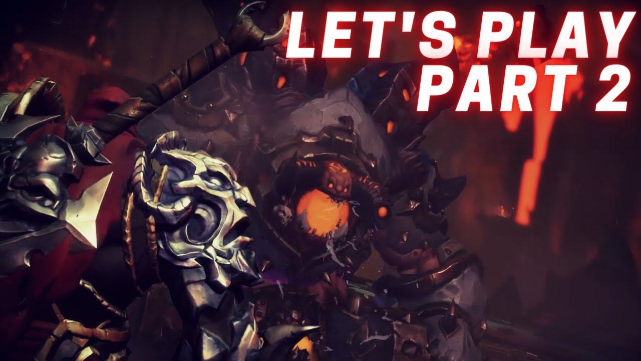 Darksiders Genesis: Let's Play Part 2 - The Slag Pit and Slag Demon. смотреть онлайн