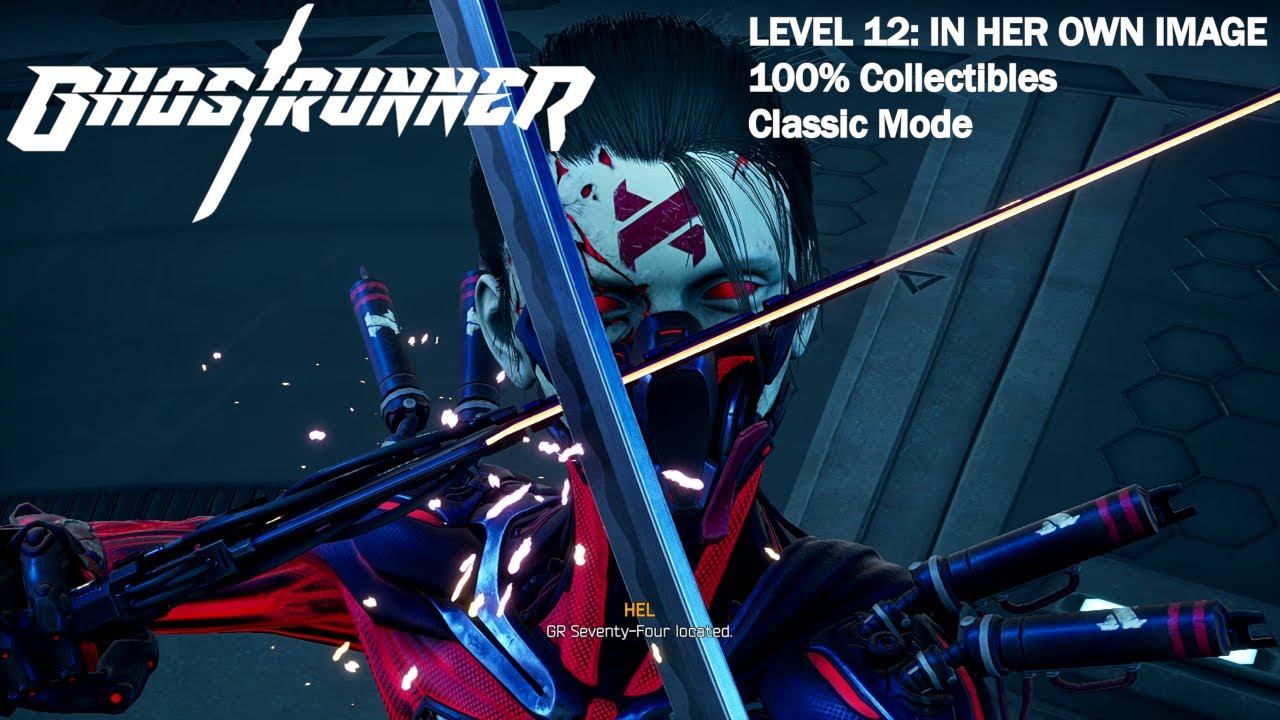 Ghostrunner - Level 12: In Her Own Image (Classic Mode, 100% Collectibles) смотреть онлайн
